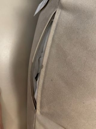 Pouf Zara Home beige