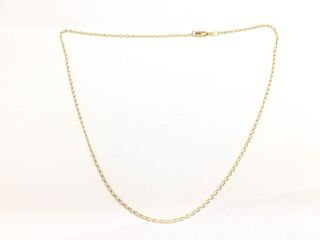 cadena oro 18k 25cm