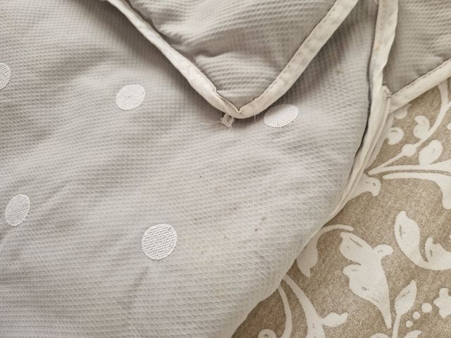 Saco silla bebé - Gris con lunares