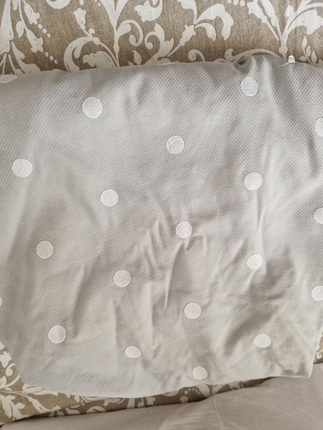 Saco silla bebé - Gris con lunares