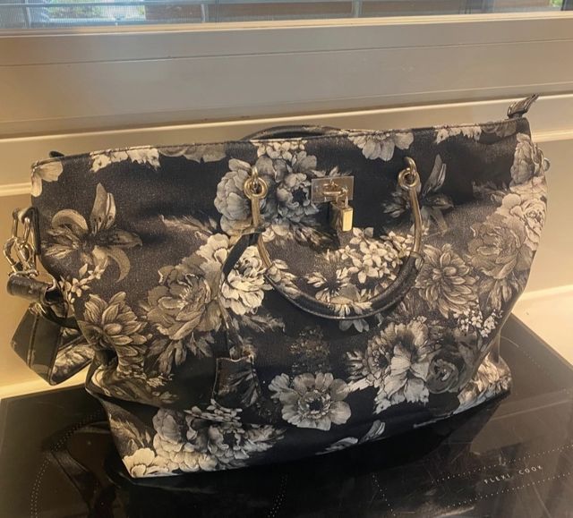 Borsa capiente OVS fiori