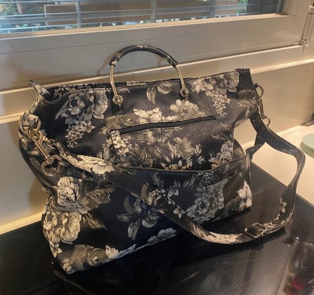 Borsa capiente OVS fiori