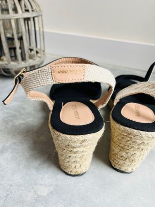 Alpargatas negras Anna Field - Nº 41