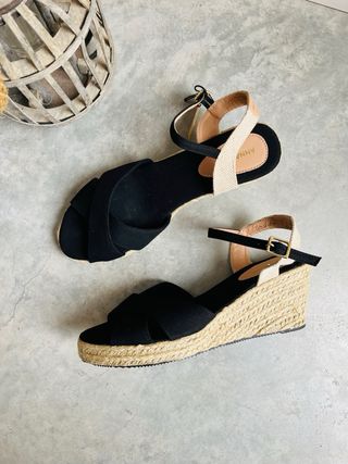 Alpargatas negras Anna Field - Nº 41