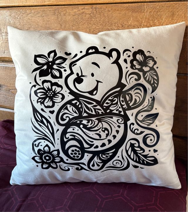 funda para Cojín Winny de puh  - Diseño floral