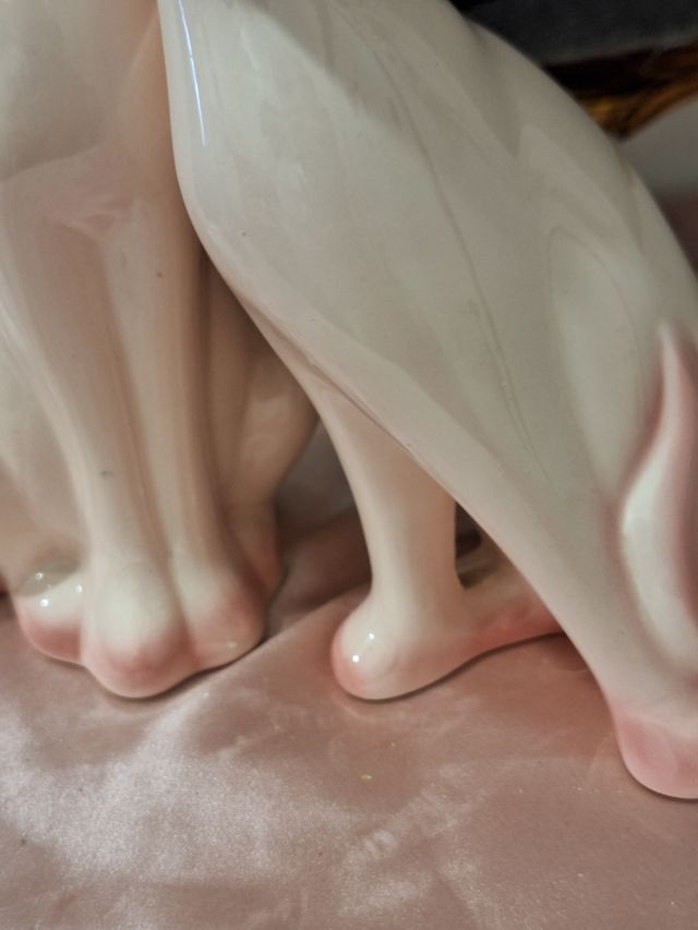 Coppia di gattini vintage