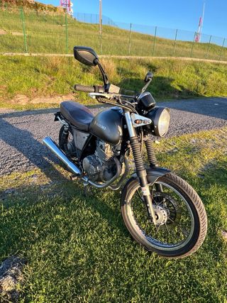 Suzuki TU250x cafe racer