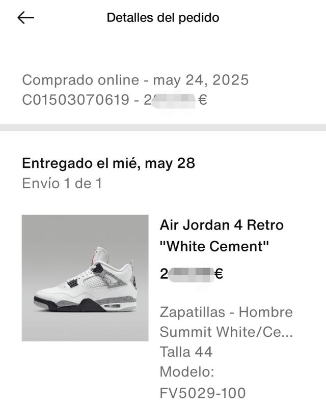 Air Jordan 4 Retro 'White Cement'