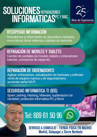 Reparaciones Informáticas PC y Mac