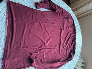 Jersey Antea marrón-rosa, talla 42
