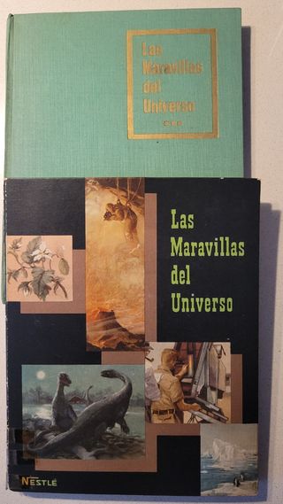 Álbum cromos Nestlé Las Maravillas del Universo