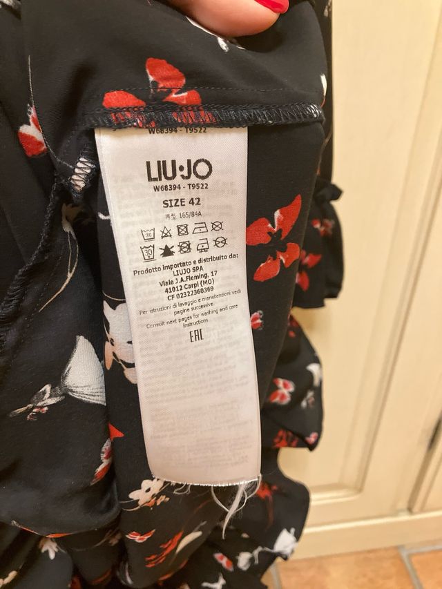 Vestito Liu Jo fiori tg 42
