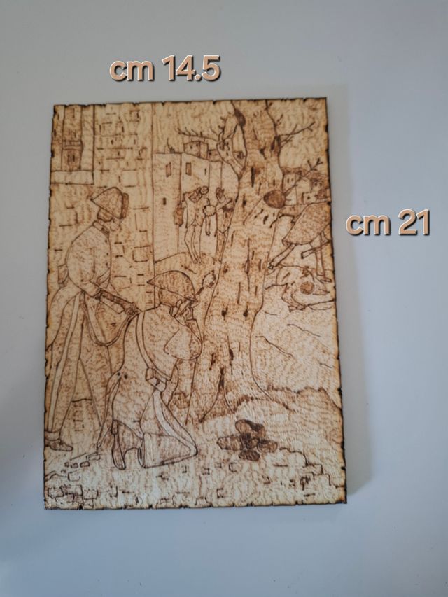 Pirografia: scontro Carabinieri banditi 1900