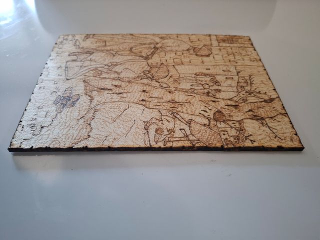 Pirografia: scontro Carabinieri banditi 1900