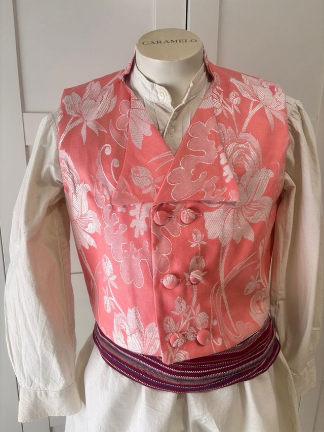 Chaleco seda Huertano/Fallero