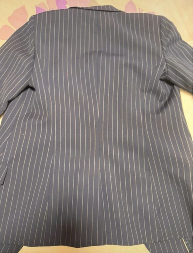 Americana rayas azul-blanco