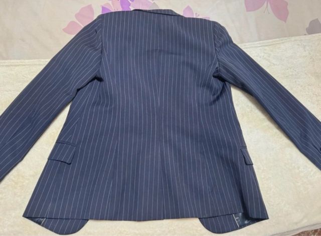 Americana rayas azul-blanco