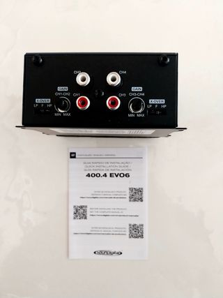 Amplificador planta Soundigital 400.4 EVO6