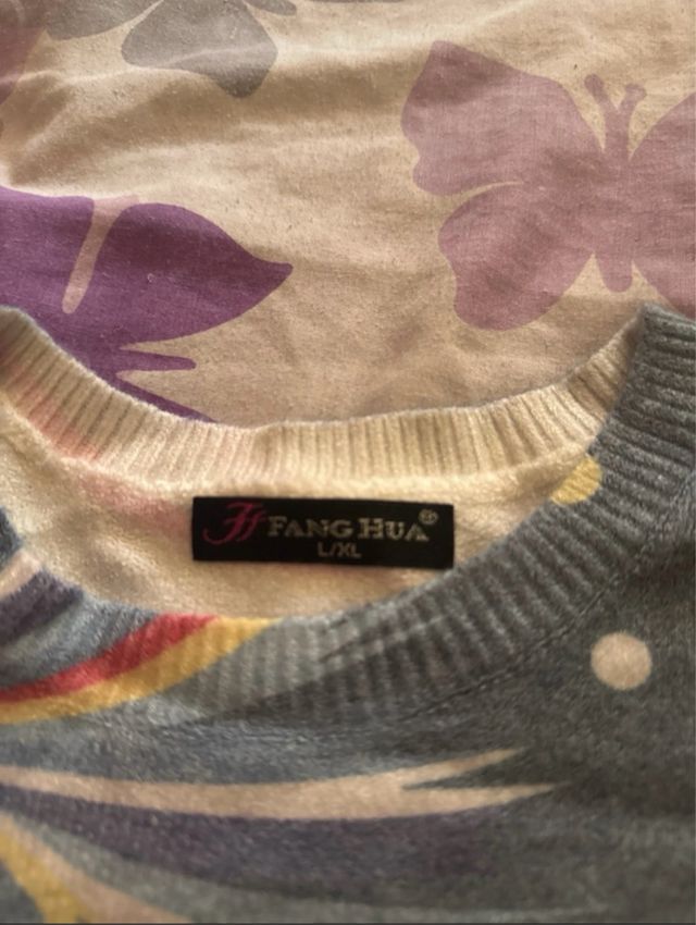 Suéter Fang Hua multicolor talla 7