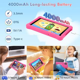 Tablet Infantil 7" Android 13 Rosa a estrenar