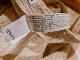 Falda midi Zara beige - Talla XL