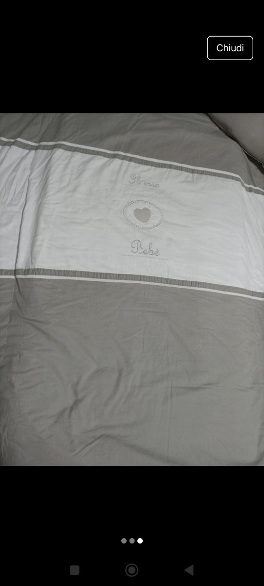 Set culla bebè - Tapintina e accessori