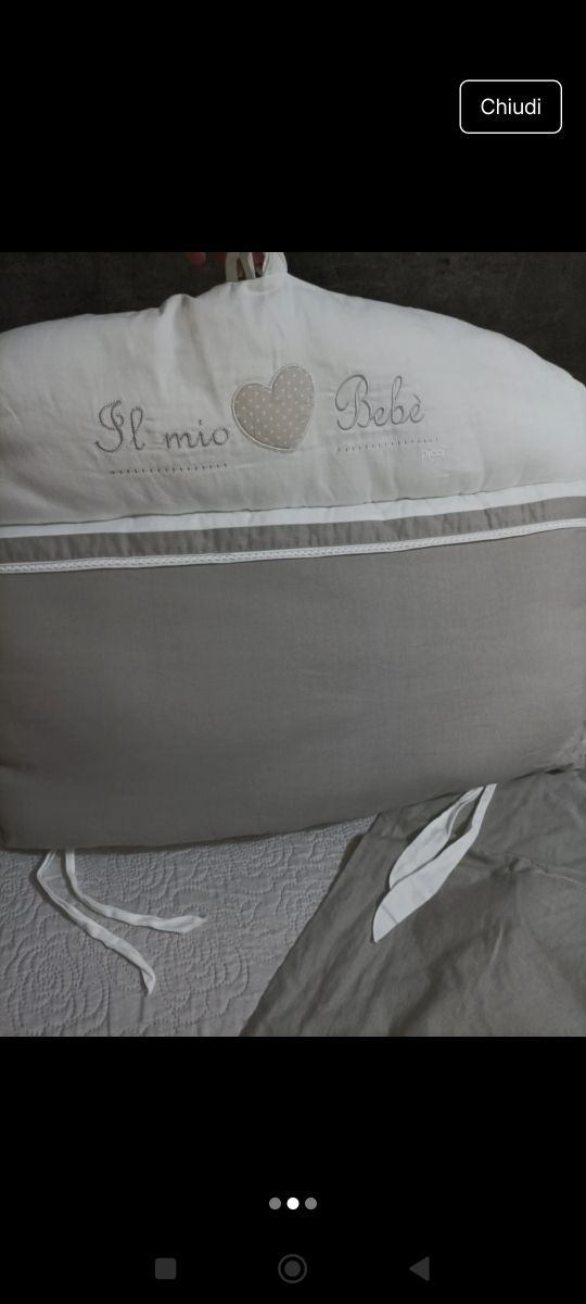 Set culla bebè - Tapintina e accessori