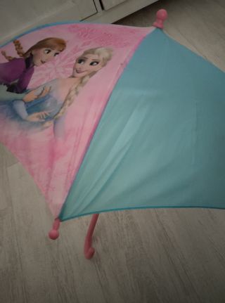Paraguas Frozen Elsa y Anna