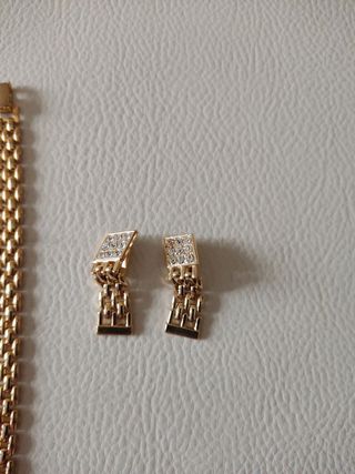 Parure bigiotteria Collana braccialetto e orecchin