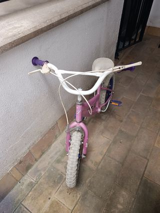 Bicicleta niña 14" Princess