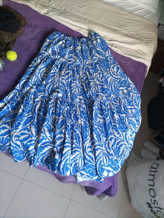 Falda larga Zara M-L, nueva