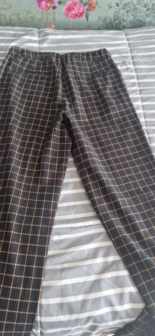 Pantalones cuadros Massimo Dutti