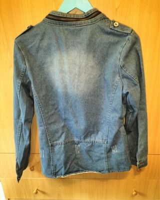 Cazadora vaquera denim