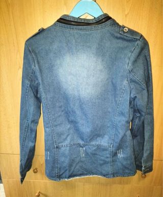 Cazadora vaquera denim