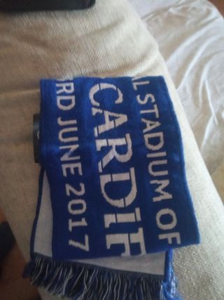Bufanda Final Cardiff 2017 Real Madrid Juventus