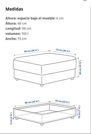 Funda reposapiés Vimle 
