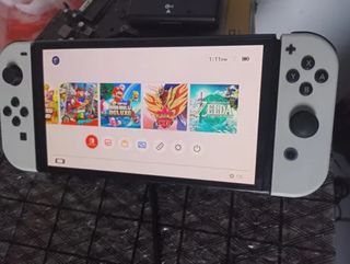 Nintendo Switch OLED Gris-Blanco