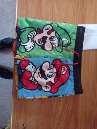 Bañador infantil Mario Bros