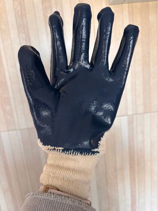 Guantes nitrilo trabajo duro