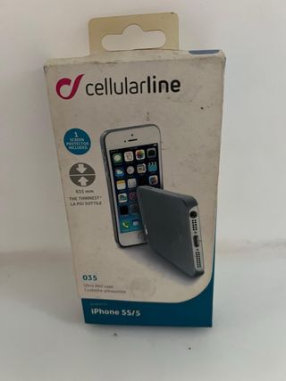 Custodia Cellularline iPhone 5/5S Grigia