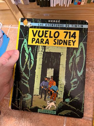 Comics de tintin a 5 eur unidad en cartone