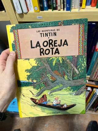 Comics de tintin a 5 eur unidad en cartone