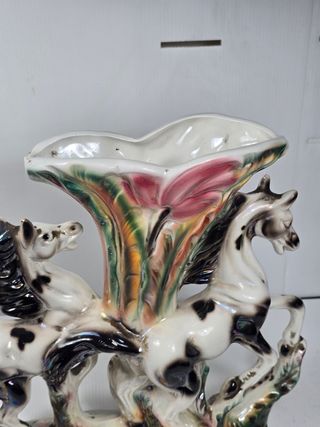 Vaso Ceramica dipinta Italia anni 50 