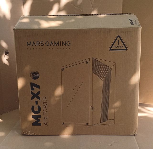 CAJA GAMING MC-X7 + FUENTE DE ALIMENTACION
