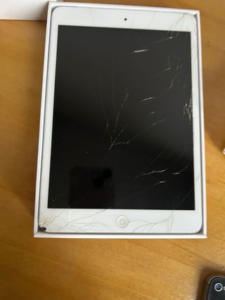 iPad mini 2 Wi-Fi bianco
schermo rotto