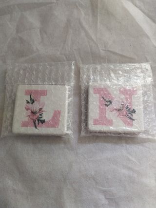 2 Specchi da viaggio rosa