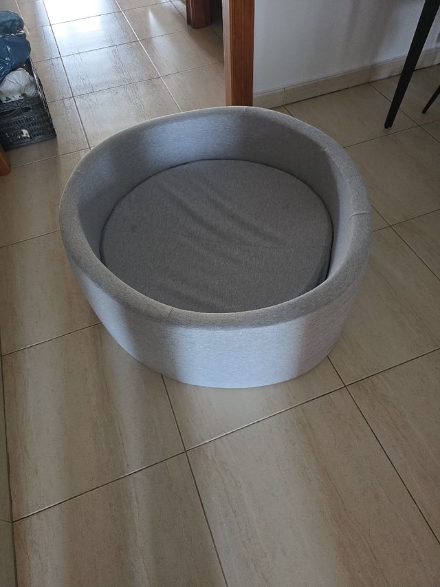 Piscina bolas bebé - gris