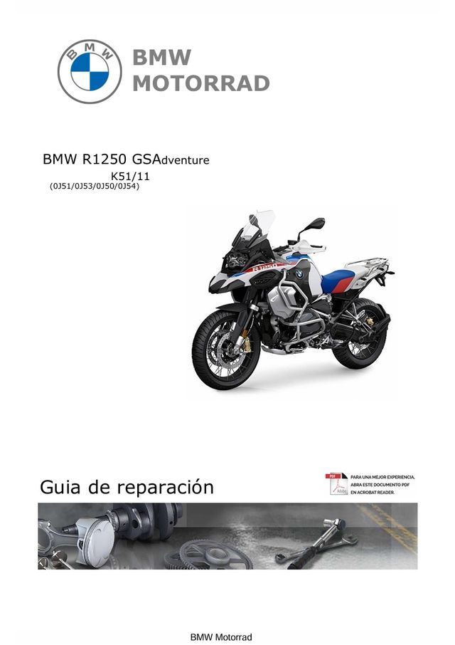 Manual de taller para BMW R 1250 GS Adventure K51