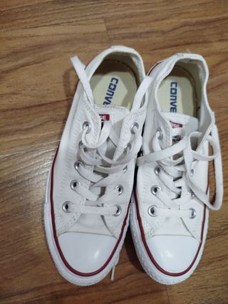 Converse blancas 36 - Zapatillas