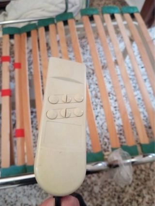 Cama articulada - Metálica y madera